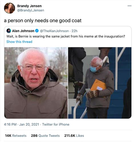 The Best Bernie Sanders Memes And Jokes After That Adorable 